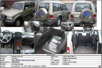 2002 Hyundai Galloper