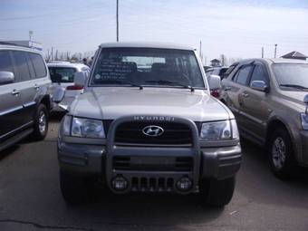 2002 Hyundai Galloper Wallpapers
