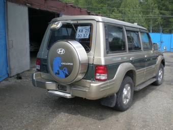 2002 Hyundai Galloper Pictures