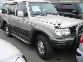 2003 Hyundai Galloper Images