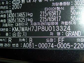 2008 Hyundai Grand Starex Pics