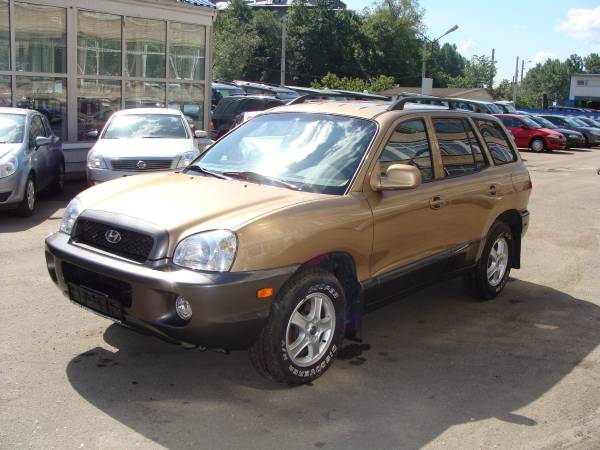 2001 hyundai santa fe engine