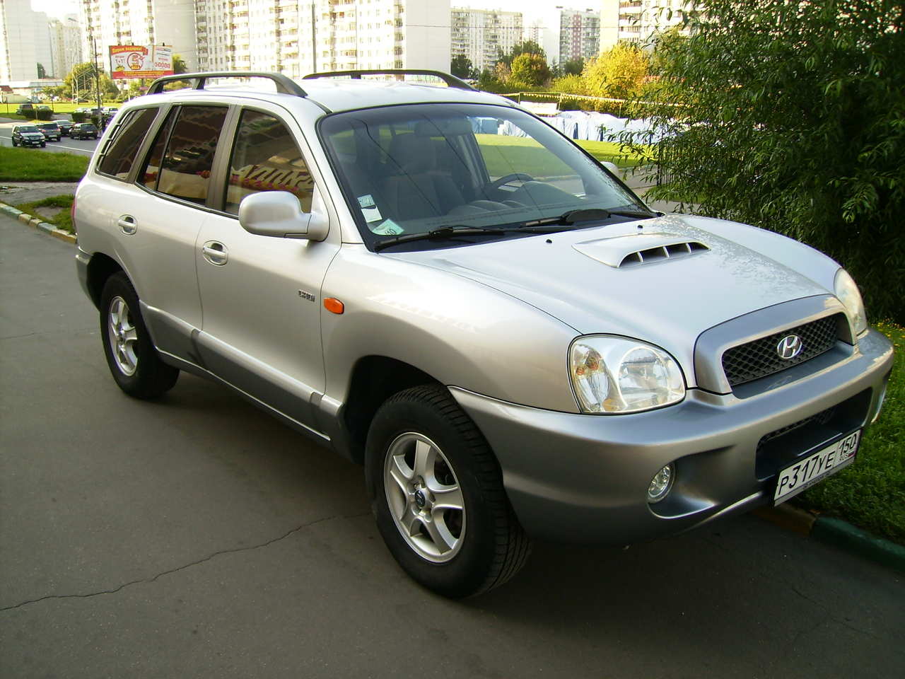 Hyundai santa fe 2001 года