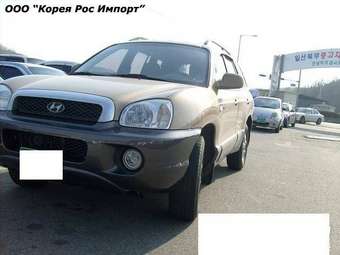 2004 Hyundai Santa Fe Pictures