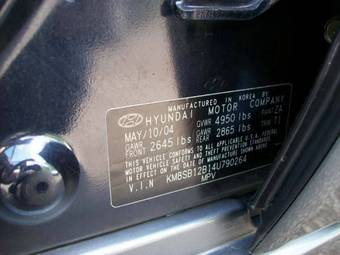 2004 Hyundai Santa Fe Pictures