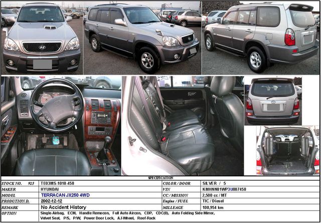 2002 Hyundai Terracan