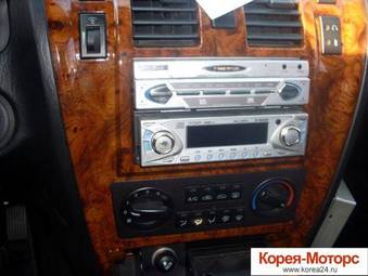 2002 Hyundai Terracan Photos