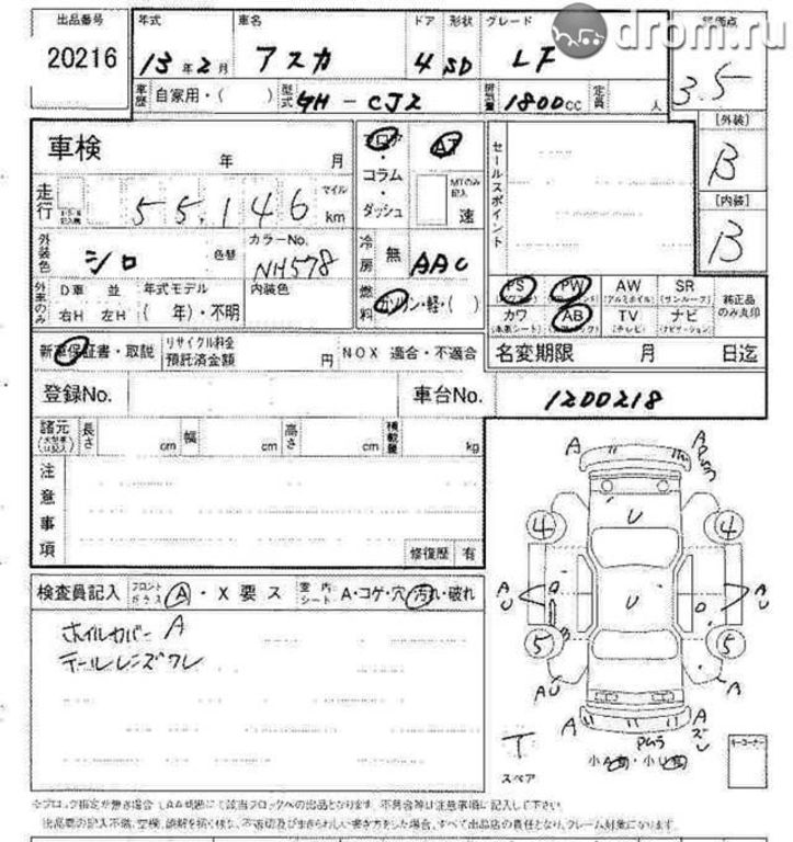 2001 Isuzu Aska