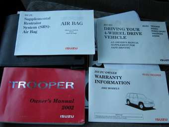 2002 Isuzu Trooper Images