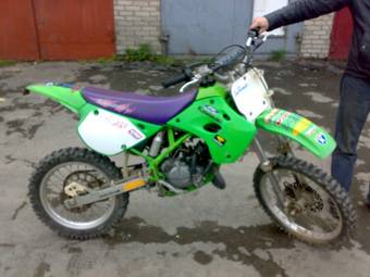 tendens detail Afgift 1998 Kawasaki KX80 II specs, Engine size 0.1l.