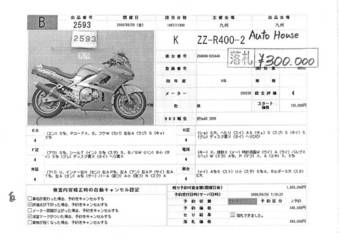 1997 Kawasaki ZZ-R400 Photos