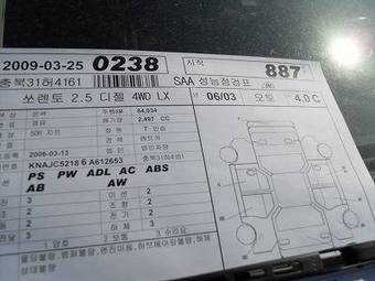 2006 Kia Sorento Pictures