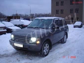 2003 Land Rover Range Rover Photos