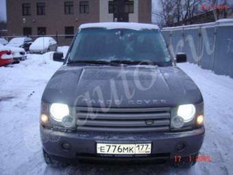 2003 Land Rover Range Rover Images