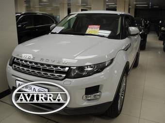2012 Land Rover Range Rover Evoque Pictures