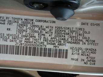 2005 Lexus GX470 Photos