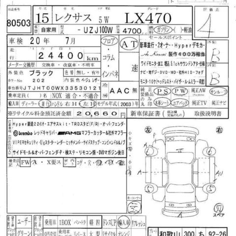 2003 Lexus LX470
