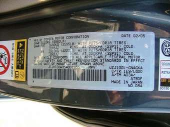 2005 Lexus LX470 For Sale