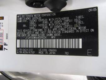 2006 Lexus LX470 For Sale