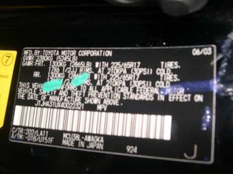 2003 Lexus RX330 Pics