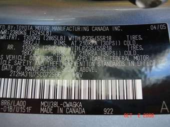 2005 Lexus RX330 Pictures