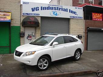 2009 Lexus RX350 Pics
