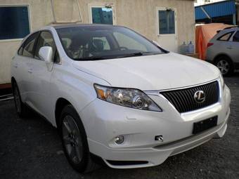 2010 Lexus RX350 Pictures