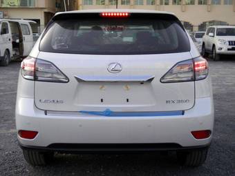 2010 Lexus RX350 Photos