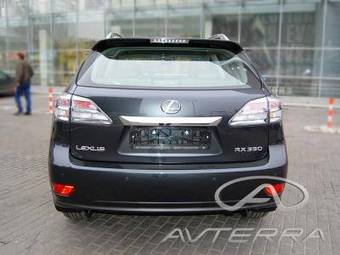 2010 Lexus RX350 Pictures
