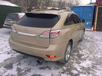 2010 Lexus RX350 Pictures