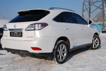 2010 Lexus RX350 Pictures