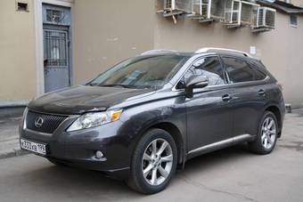 2010 Lexus RX350 Photos