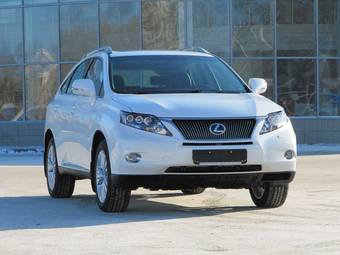 2009 Lexus RX450H Wallpapers