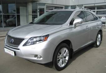 2009 Lexus RX450H Photos