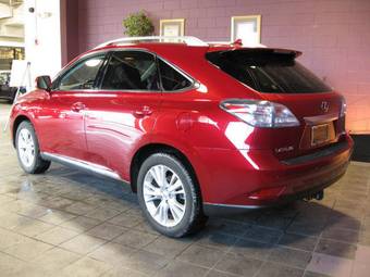 2010 Lexus RX450H Pictures