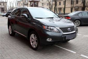 2010 Lexus RX450H Pictures