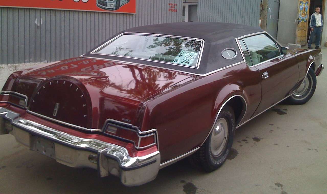 1973 Lincoln Continental specs, Engine size 7.6l., Fuel type Gasoline
