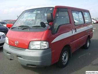 2003 Mazda Bongo For Sale