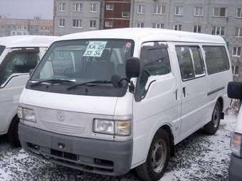 2002 Mazda Bongo Brawny For Sale