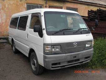 2002 Mazda Bongo Brawny Photos