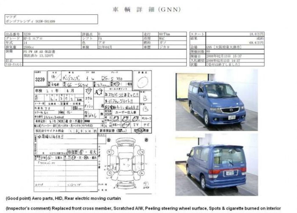 2002 Mazda Bongo Friendee