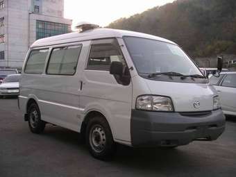 2001 Mazda Bongo Van Wallpapers