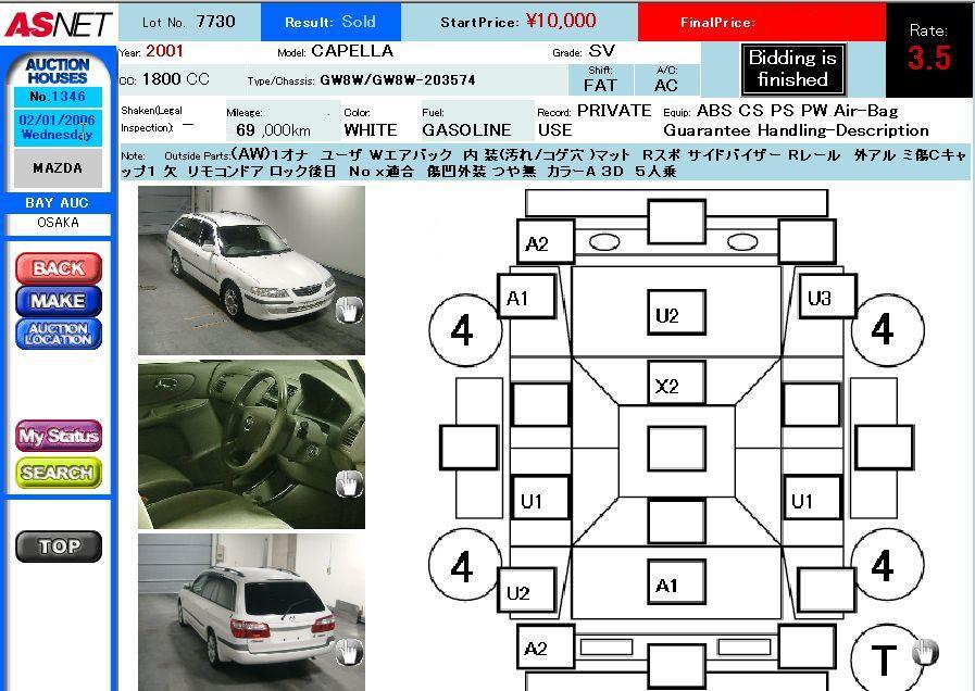 2001 Mazda Capella Pictures