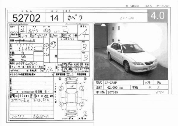 2002 Mazda Capella Wallpapers