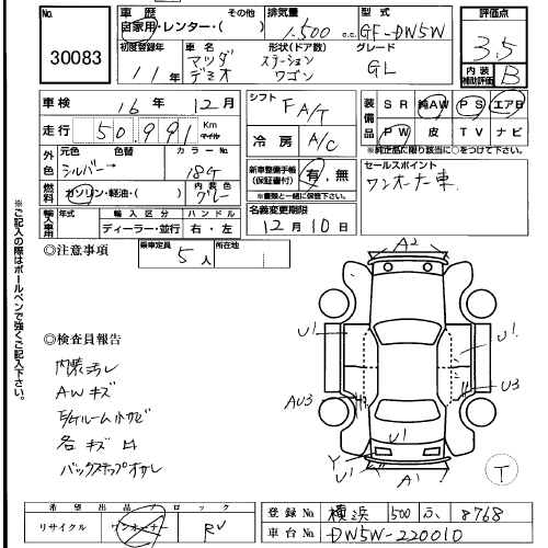 1999 Mazda Demio Photos