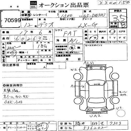 2000 Mazda Demio Images