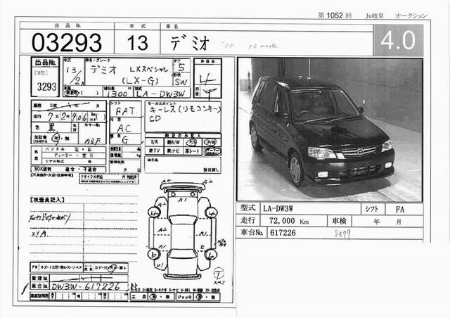 2000 Mazda Demio Pics