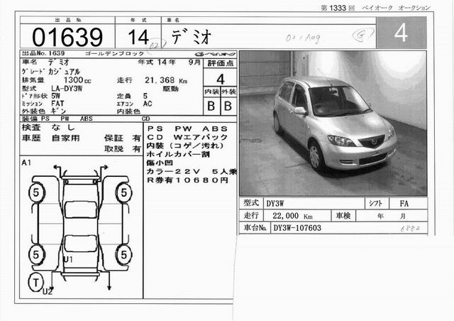 2002 Mazda Demio Wallpapers