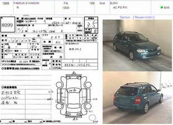 1999 Mazda Familia S-Wagon