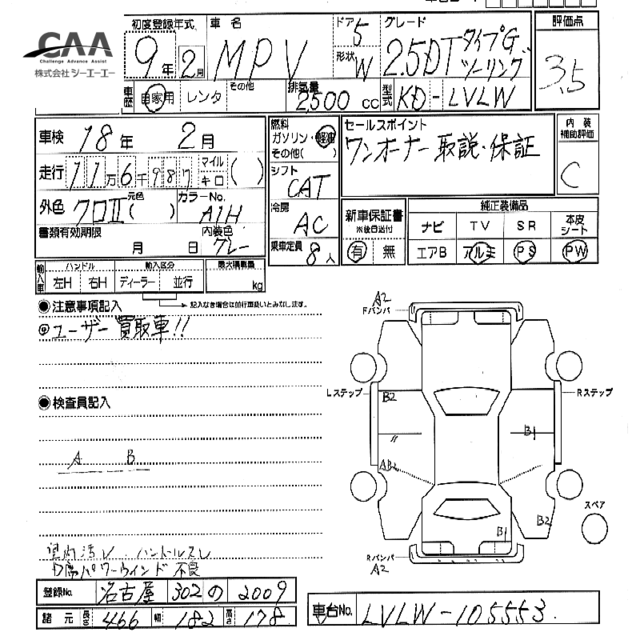 1997 Mazda MPV